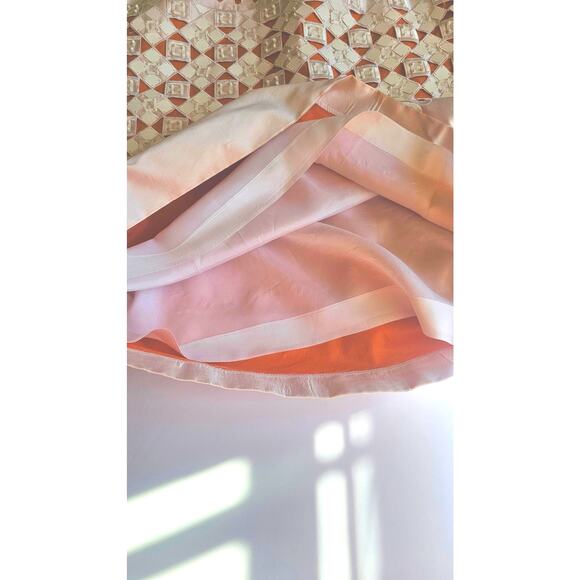 Per Se Carlisle 100% Silk Dress. intricate cut-out pattern embellishments SZ 2 - Picture 11 of 13